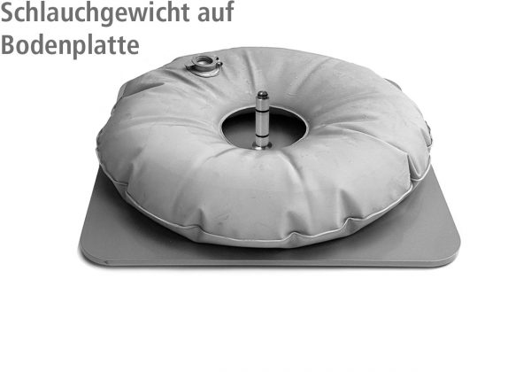 10 Liter Schlauchgewicht auf Beachflag-Bodenplatte