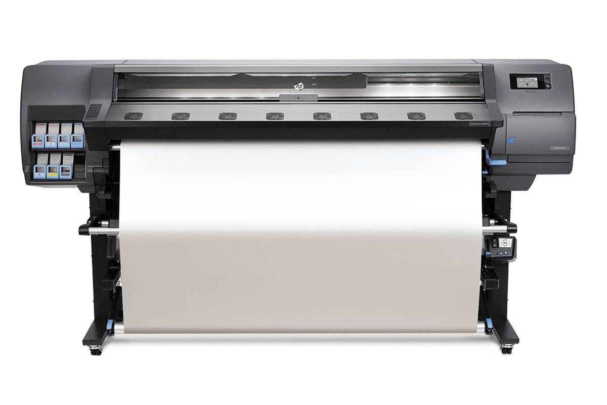 HP L360 Drucker aus Basis von Latex-Tinten