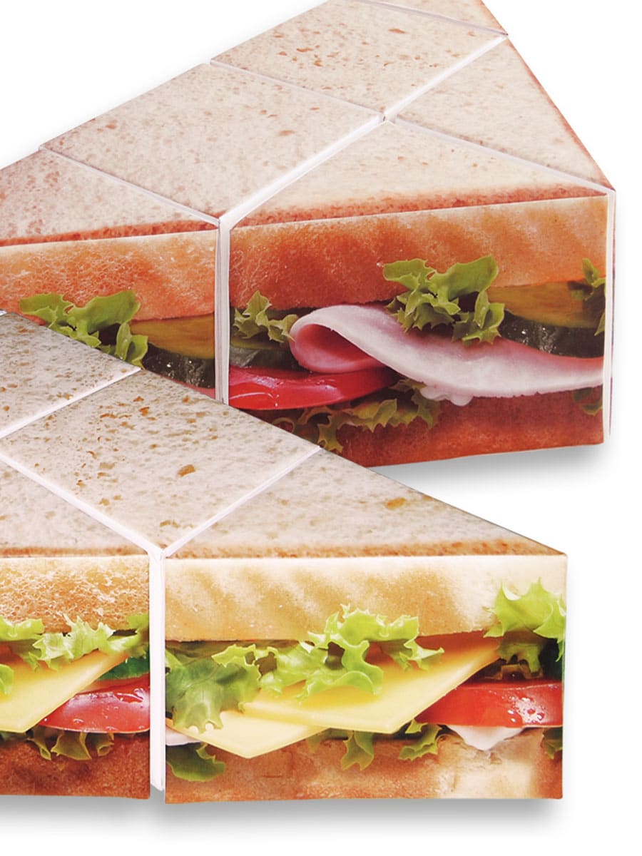 Schaumstoff-Sandwich zum Sitzen