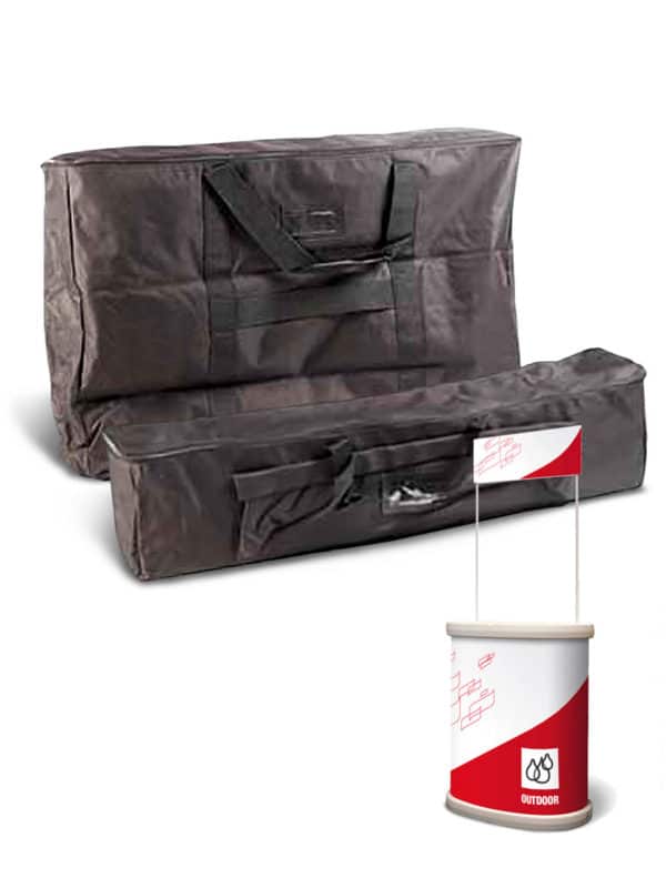 Promotiontheke Outdoor mit Tasche