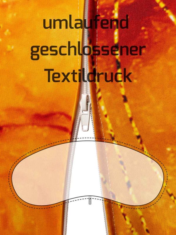 Textiltheke SEG gebogen, Größe M