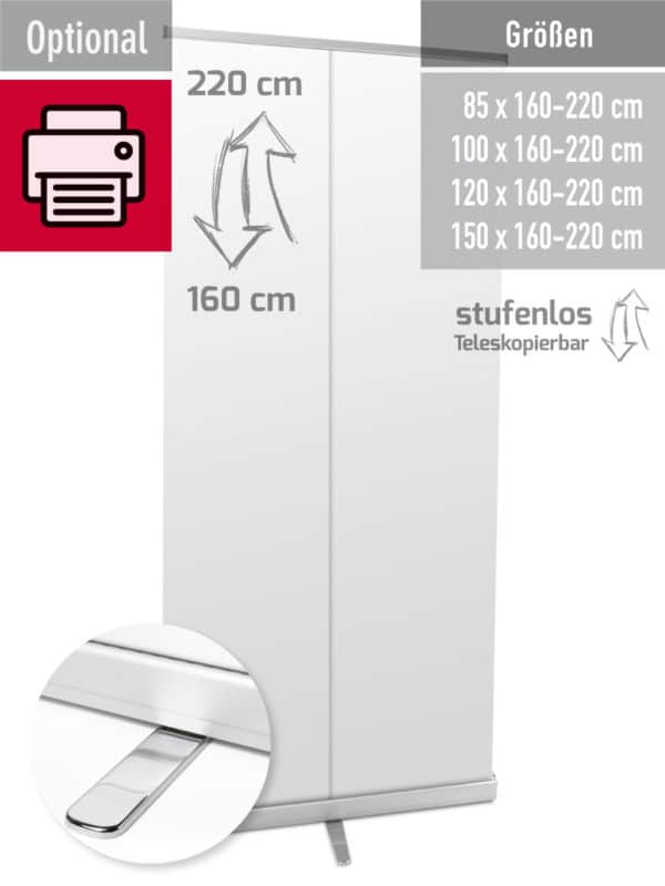 Hygieneschutz RollUP Professional