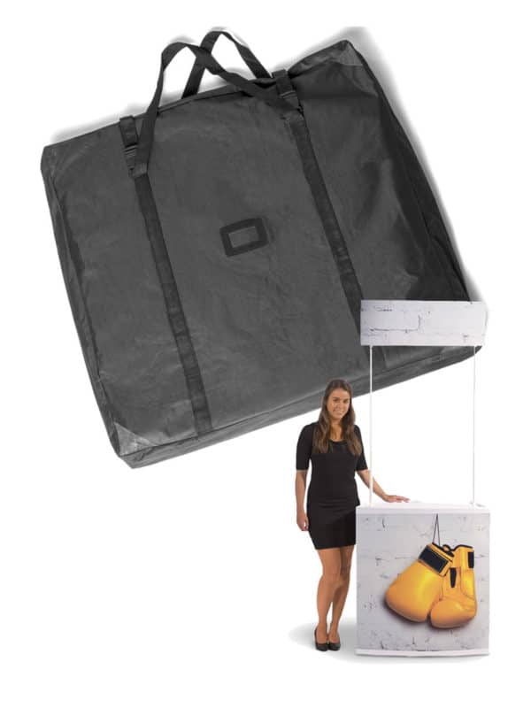 Promotiontheke mit Tasche