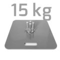 Bodenelement für mobiles Absperrsystem