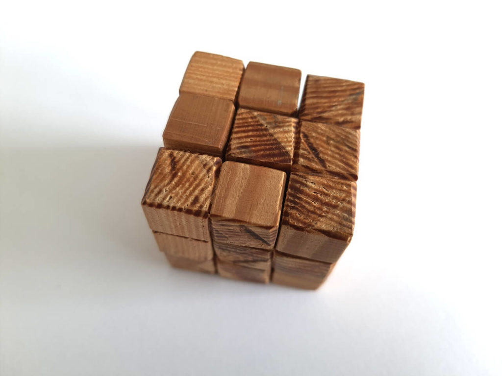 Somawürfel aus Holz