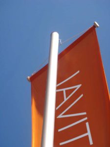 Bannerfahne am Mast