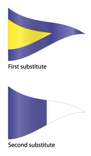 hilfsstander-1-2 Flaggenalphabet Hilfsstander 1 & 2