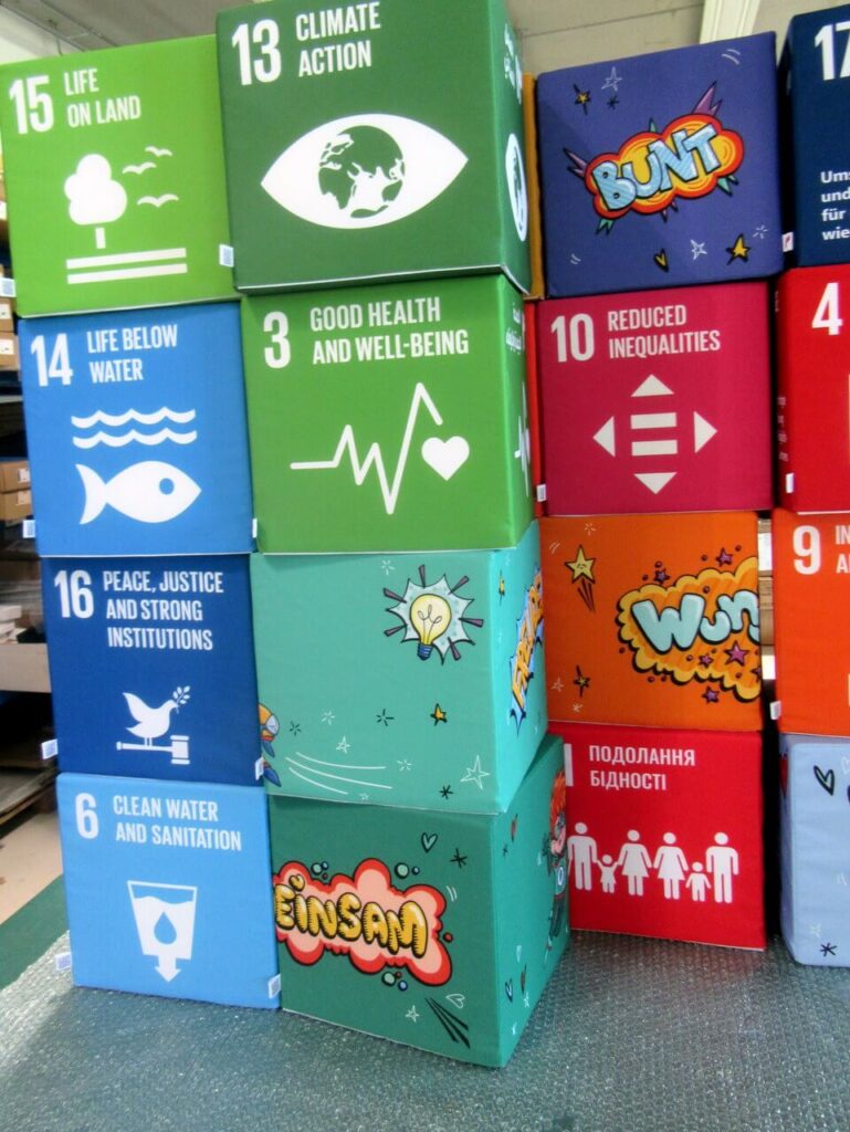 SDG Sitzwürfel