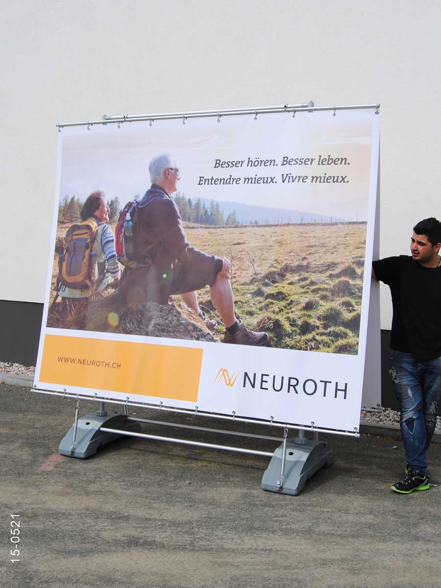 Mobile Werbewand – Bild 2