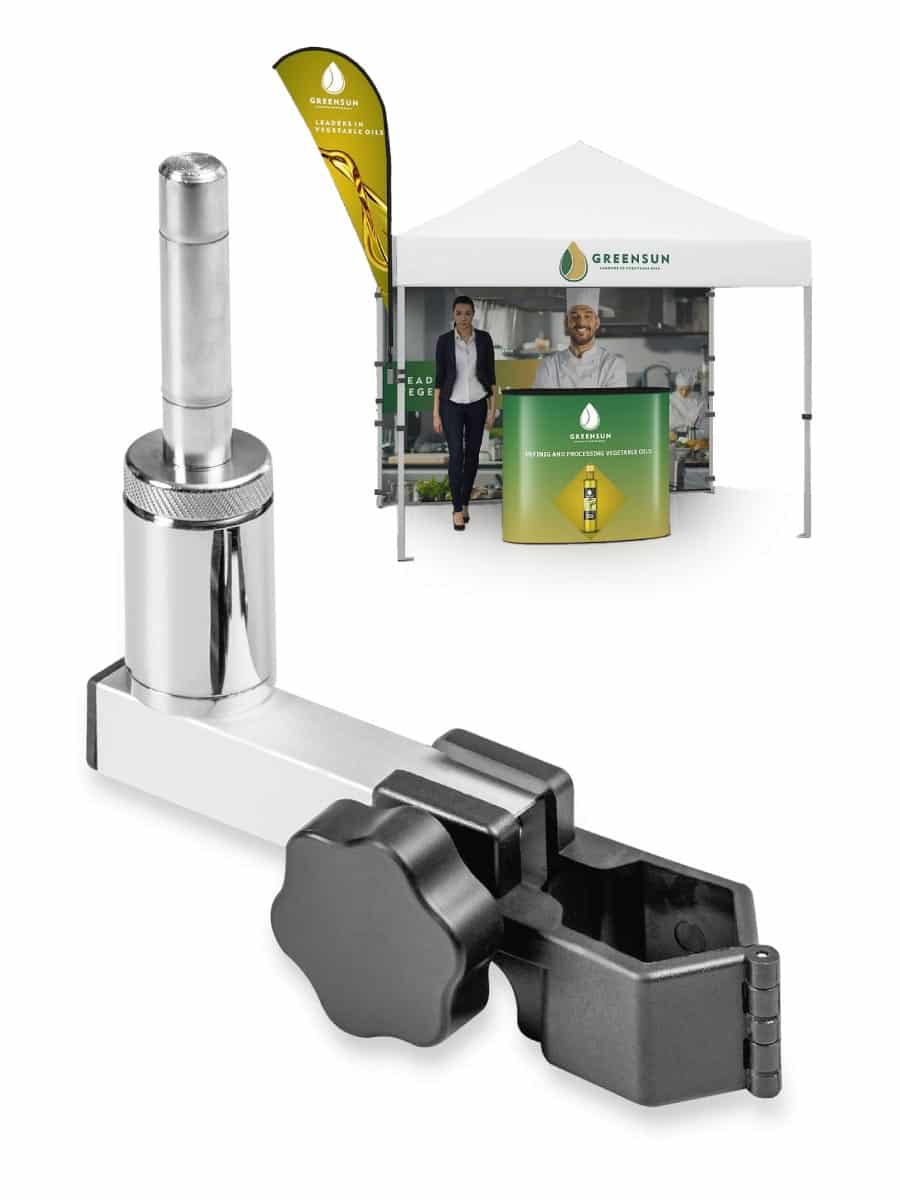 Beachflaghalter für Faltzelte