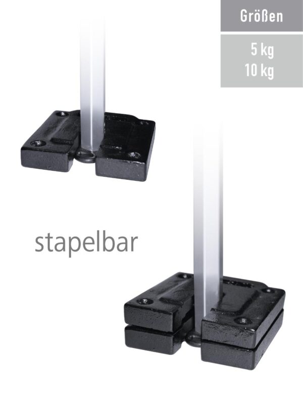 Bodenplatten für Faltzelte