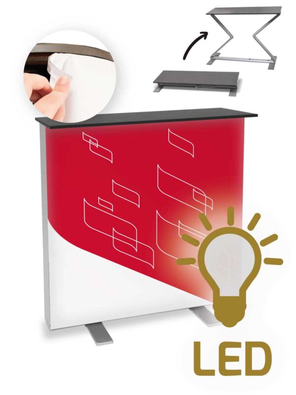 Textiltheke SEG LED Fold
