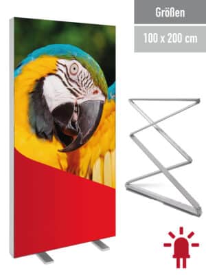 Faltbares LED-Display